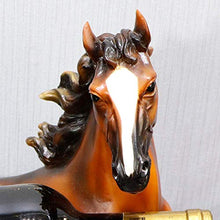 WY-YAN Decorazioni Arte Artigianato Madre e Figlio Cavallo Vino Creativo Decorazione Vino Rack di Raffreddamento Soggiorno Sala Cucina Tavolo
