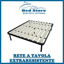 Bed Store SISTEMI RIPOSO Rete A Tavole Matrimoniale 170X190 Ortopedica Rinforzata 5 Piedi