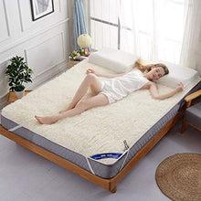 HKX Coprimaterasso Futon Materiali Sottili e Naturali Morbido Adatto alla Pelle Dormitorio Confortevole Varie Dimensioni-A 180x200 cm (71x79 Pollici)