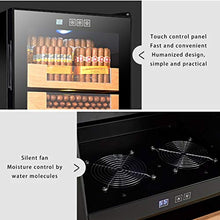 Umidificatori Humidor Umidificatore A Temperatura Costante Armadio for Sigari A Temperatura Costante A Porta Singola Armadio for Sigari for Separazione di Temperatura E umidità