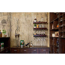 LHQ-HQ Wine Rack Parete in Legno massello pensile Vino della casa Vivente Mensola Camera cremagliera enoteca Vino Rack Cucina pensile cremagliera in Legno massello