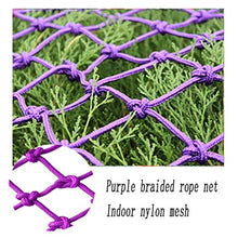 WaiMin Rete ferroviaria di Sicurezza dei Bambini Scala Viola Rete anticaduta Rete di Protezione Scuola Materna Rete di Recinzione Rete di Rete Rete di rimorchi for carico (Size : 2x8m)