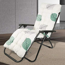 harupink Cuscini per Sdraio Giardino, Cuscino Poltrona Paradise con Manicotto Fisso 170x53x7CM Morbido Buon Effetto Rimbalzo 100% Fibra Cotone Perlato Riempitivo(Motivo Floreale B)