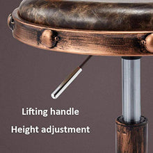 Poltrone Nubao Estetiste Sgabello con rotelle, estetiste Sgabello con Brown PU Sedile in Pelle Sintetica, Altezza Regolabile 48-62 cm, Peso 160 kg supportati, Strumenti Scopare Stoolfor Mano |Leggero