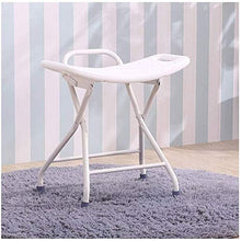 Sgabello per Doccia Sgabello da doccia Sedia da doccia Sgabello da bagno Sedia da bagno Sedia da bagno Pedalo multifunzione Sgabello a pedale multifunzione Plastica e acciaio inox (30x48x45cm) Sedia d