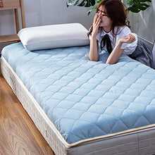 Materasso Tatami, Materasso Pieghevole in Cotone più Spesso Topper Materasso futon per Dormire Materasso Singolo/King Size per Soggiorno Camera da Letto,Grigio,180 * 200cm/71 * 79inch