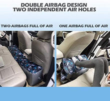 Lettino da Viaggio Lettino da Viaggio Universal Car Materasso Gonfiabile Sedile Posteriore Gap Pad, Confortevole Stampa Materassino Cuscino for Viaggiare Camping Car Bed Gonfiaggio 6-3 (Color : B)