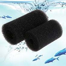 Xuniu 5 Pezzi Filtro Acquario Spugna, Copertura Protettiva per Fish Tank Ingresso Stagno Taglia-s