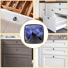 Lupo della notte 4 PCS Pomelli per Porta, Pomolo per Mobile, Pomelli per Mobili con Viti, Maniglia per Armadietto, Pomelli per Porta, Pomelli per Cassetti per Porta, Armadio, Cassetto e Credenza