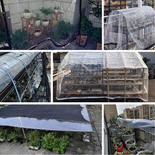 TRITTHOCKER Tarpaulin, perforazioni e Corde, Adatti per Serre, balconi, terrazze, baldacchini o Sale da Pranzo all'aperto,4x4m