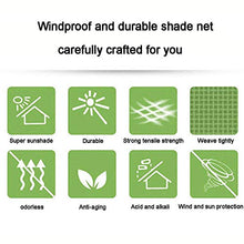 XIAOXIAO Rete ombreggiata Parasole Net-85% Balcone Tetto Patio Tettoia per Auto Isolamento Rete Protezione Solare Reticolato per Ispessimento Perforato (Size : 2x5m)