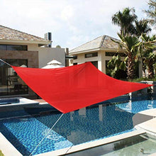 TRITTHOCKER Parasole Vela, recintato Balcone Privacy tettoia Esterna Netta, Adatto per l'uso Giardino Esterno Cortile Cortile,2.5x3m