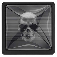 Teschio di Halloween 3 PCS Pomelli per Porta, Pomolo per Mobile, Pomelli per Mobili con Viti, Maniglia per Armadietto, Pomelli per Porta, Pomelli per Cassetti per Porta, Armadio, Cassetto e Credenza