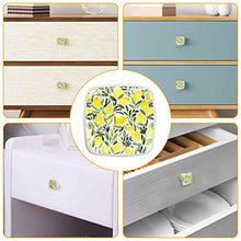 Agrumi Limone 4 PCS Pomelli per Porta, Pomolo per Mobile, Pomelli per Mobili con Viti, Maniglia per Armadietto, Pomelli per Porta, Pomelli per Cassetti per Porta, Armadio, Cassetto e Credenza