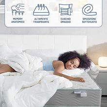 Dormir- Kit Materasso Singolo, Memory Foam, 80x190 cm, h20 cm, Eco Soft Memory, ergonomico, Comfort Accogliente, sottovuoto, Materasso Memory, 1 guanciale Memory in Regalo