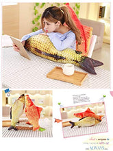 XKMY - Cuscino per cani di gatto con motivo a forma di pesce crociano, 20 cm, decorazione per la casa, piccolo divano a forma di cartone animato