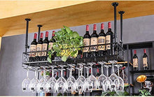 GAXQFEI Cucina Bicchiere Di Vino Stoccaio Rack per Vino Appeso Vino Portato Bicchieri da Soffitto Del Soffitto Del Soffitto Del Soffitto Del Soffitto Del Soffitto Del Soffitto Del Vino Dell'Annata D