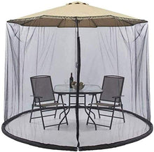Zanzariera portatile per ombrellone, Patio Copertura ombrello Zanzariere Screen Screen Patio Ombrello Mosquito Cover Outdoor Garden Ombrello Parasol Mosquito Bug Bug Rettering Cover Table Mesh Screen