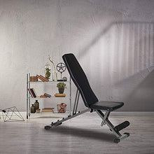 PUCHIKA Panca per sollevamento pesi, panca regolabile, panca pieghevole per allenamento completo del corpo, pressione panchina