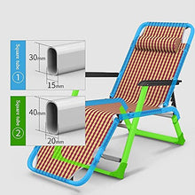 CDFC Sedia da Giardino reclinabile Sedia a Sdraio Sedia Pranzo Pranzo Break Siesta Letto Schienale Lazy Beach Beach Family Lever Dichiarazione Individuale 15 Sedia Portatile multifunzio