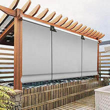 XJJUN Tenda A Rullo Esterna, Isolamento Termico E Ventilazione, Panno di Protezione Solare al 90%, Utilizzato per La Protezione della Privacy della Terrazza del Gazebo