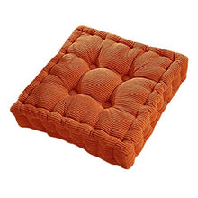 Fenteer Set di 2 Cuscinetti Quadrati per Cuscino del Divano per Casa, Ufficio, Picnic, Rosa Arancione E Rossa