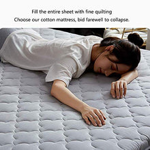 zyl Materasso Tatami Addensato Materasso Futon Pieghevole in Tessuto di Cotone Imbottitura Confortevole Traspirante Materasso Pieghevole Antiscivolo Lavabile in Lavatrice