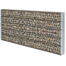 honglianghongshang Barriere e recinzioni Pannelli per recinzioni Set di Recinzioni 2D a Gabbione 2008x1030 mm 4 m Grigio