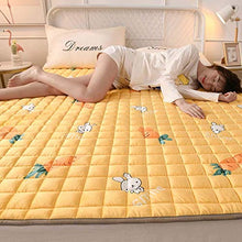 ZZX Materasso Pieghevole Tatami, Materasso Futon per Casa Campeggio Yoga Tappetino Tatami, Cuscino Futon Giapponese Traspirante Adatto alla Pelle,E-120 * 200cm