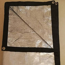 Rete ombreggiante Tela Cerata Riflettente del Rivestimento di Alluminio del 99%, Tetto di Ceramica del Tetto del Balcone Isolamento delle Piante della Serra, 170g / M² (Size : 4x6M)