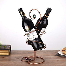 LHQ-HQ Wine Rack, Creativo Supporto di Vetro Vino Moda Wine Rack 2 Set High Glass cremagliera Moda Hanging Porta Bicchiere