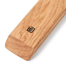 Edeldings Portabottiglie in rovere massiccio | Supporto per bottiglie, portabottiglie, supporto per vino e amanti del vino | presentazione sospesa di bottiglie di vino | idea regalo