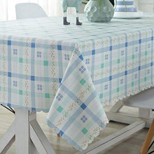 LDDLDG - Tovaglia rettangolare impermeabile in vinile PVC, per giardino, cucina, esterno o interno, colore: B, dimensioni: rotondo 135 cm