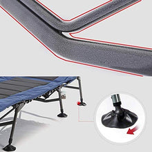 Lettino prendisole Sedie da giardino Letto pieghevole Reclinabile per ufficio, Schienale Regolabile per esterni Letto portatile per ospedale Letto di accompagnamento per casa Letto singolo per il tem