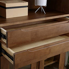 Cassetto del Cabinet della Credenza Torre di stoccaggio del comò con 2 cassetti e 1 Armadio, Armadio di stoccaggio Armadio di Stoccaggio in Legno (Color : Coffee, Size : 40x50x131cm)