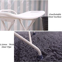 Sgabello da bagno Altezza regolabile - lega di alluminio Bagno Doccia Sgabello - pieghevole Bagno Seat / doccia Sedia / Bagno Bench - doccia / vasca Sgabelli di anziani disabili incinta Aid Sicurezza