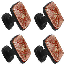 Fiore di coniglio 4 PCS Pomelli per Porta, Pomolo per Mobile, Pomelli per Mobili con Viti, Maniglia per Armadietto, Pomelli per Porta, Pomelli per Cassetti per Porta, Armadio, Cassetto e Credenza