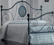Bed Store Letto Matrimoniale in Ferro BATTUTO Modello Caterina Argento