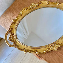 dhcsf Specchio per vanità Desktop Specchio da Bagno Specchio per Il Bagno ad Alta Definizione Lente d'Ingrandimento Adatta per la Camera da Letto da Tavolo da Letto