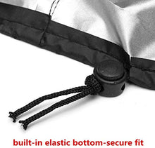 N / A Esterno Sedia Impermeabile Tavolo da Giardino Si estende la Copertura Antipolvere Rattan Patio Copertura 11 Dimensioni per Uso Domestico, 205 x 104 x 71