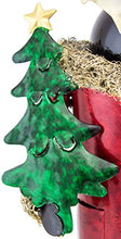Brubaker Portabottiglie Babbo Natale Nostalgia Vintage Scultura - Dipinte a Mano - con Biglietto di Auguri
