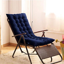 Lounge Cuscino in Cotton per Sedia A Dondolo Confortevole Cuscini Lungo per Sedia Pieghevole,Sedia in Rattan (125 X 45 X 8 Cm)