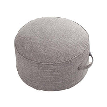 Fancy Pumpkin Yoga Meditation Tatami Pavimento Cuscino Sedile Cuscino Zafu Foot Sgabello, Grigio Chiaro