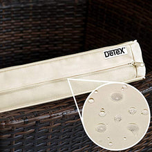 Deuba Tavolo e sedie da Giardino Rattan 8 sedie impilabili Set mobili da Esterno Arredamento Giardino Balcone terrazzo