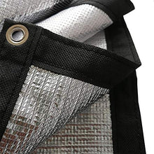 Rete ombreggiante Tela Cerata Riflettente del Rivestimento di Alluminio del 99%, Tetto di Ceramica del Tetto del Balcone Isolamento delle Piante della Serra, 170g / M² (Size : 4x6M)