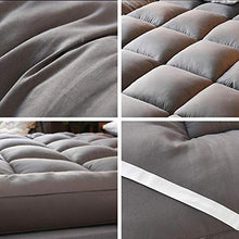 JiaQi Extra Morbido Materasso Pieghevole,Montato Trapuntato Materasso Ortopedico,più Spessa Ipoallergenico Imbottita Materasso Stuoia Pisolino per Un Sonno Profondo-Rosa 180x200x10cm(71x79x4inch)