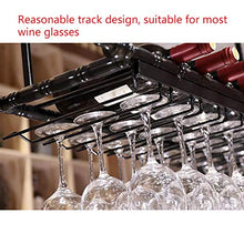 Rastrelliere per bicchieri da vino Portabottiglie del settore del settore del settore dell industria Porta vino del soffitto, Portabottiglia del vino a parete regolabile Portabicchieri appeso Portabic