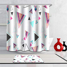 LIYAN Combinazione Bagno. Immagini Chiare E Colori Vivaci Rendono Il Tuo Bagno Pieno di Vita. Accessori da Bagno. Figure Geometriche Colorate.