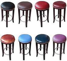Sgabello da bar in legno massello in ferro battuto di fascia alta, sgabello da banco può diventare tiro moderno (colore : B, dimensioni: 75 cm)