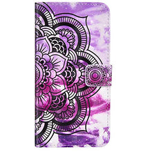 Robinsoni Custodia Compatibile con Samsung Galaxy M10 Case Portafoglio Cover Libro Case Pelle PU Antiurto Case Wallet Flip Caso Taccuino Cover Libretto Custodia Della Pittura a Olio Case Foglio Cover